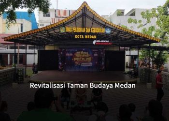 Revitalisasi Taman Budaya Medan Semakin Diperhatikan Pemko